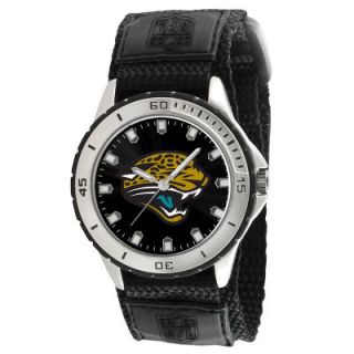 Jacksonville Jaguars NFL Football Wrist Watch Wristwatch Velcro Strap