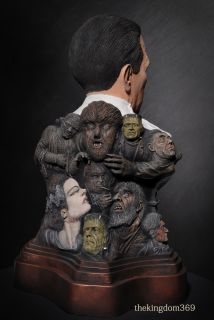 Jack P Pierce Tribute Bust NT Sideshow Statue Dracula Mummy