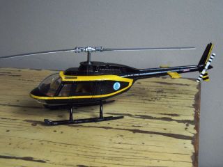 Custom New Ray James Bond Bell Jet Ranger 1 34 Scale Diecast Model