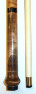 Jacoby Jump Cue Extended Walnut Stain Black G10 Tip