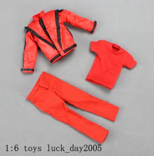Hot Toys Michael Jackson Thriller Costume Jacket Pants T Shirt 1 6