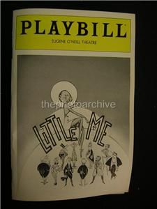 1982 James Coco Mary Small Little Me Autographed Signed Theatre