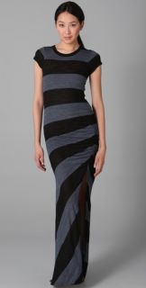 A.L.C. Striped Paloma Long Dress