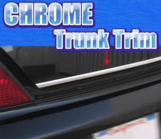 Jaguar Rear Chrome Tailgate Trunk Molding Trim