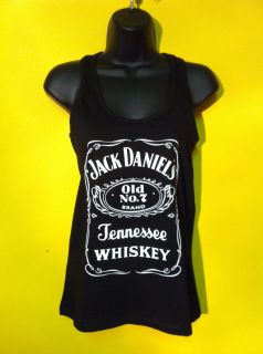 Jack Daniels Ladies Tank Top Vest s M L XL