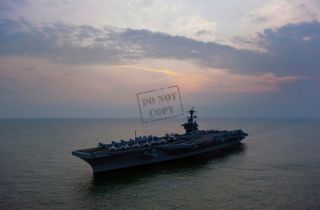 US NAVY USN aircraft carrier USS Carl Vinson (CVN 70) 12X18 AC2