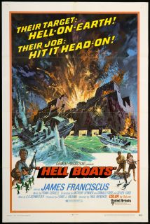Hell Boats 1970 Original Movie Poster