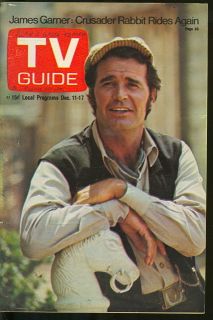 1971 TV Guide James Garner Crusader Rabbit