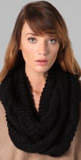 Bop Basics Thick Knit Cable Infinity Scarf