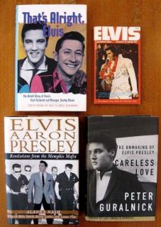 Books On ELVIS Careless Love, Elvis Aaron Presley, Thats Alright
