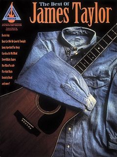 Best of James Taylor Guitar Tab Sheet Music Song Book