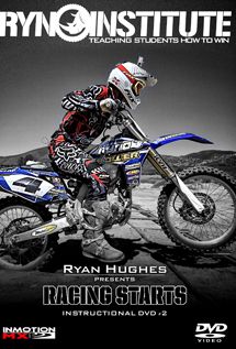 RACING STARTS DVD by RYAN HUGHES MOTOCROSS SUPERCROSS INSTRUCTIONAL