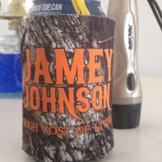 New Camo Jamey Johnson Koozie Beer Holder Can Huggie