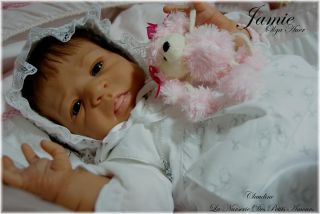 Reborn Baby Ethnic Biracial Jamie by Olga Auer Limited