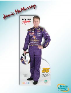 NASCAR Jamie McMurray 26 Crown Royal Cardboard Stand Up New in Box