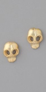 Giles & Brother Skull Stud Earrings