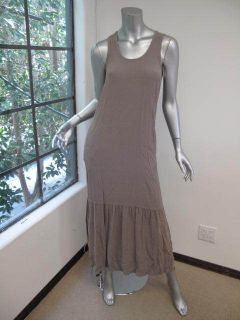 James Perse Gray Sleeveless Mermaid Style Maxi Dress 1