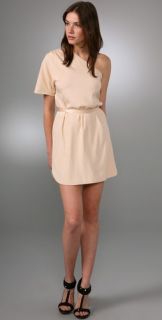 alice + olivia Kiera One Shoulder Dolman Dress