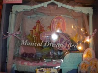 2003 Barbie Swan Lake Musical Dream Bed Throne
