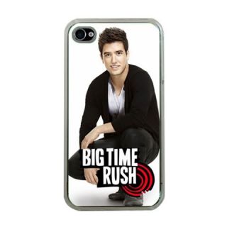 Big Time Rush BTR Black Apple iPhone 4 4S Photo Hard Cover Case