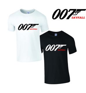 James Bond 007 Skyfall Tshirt Skyfall Movie T Shirt Vest Top Daniel