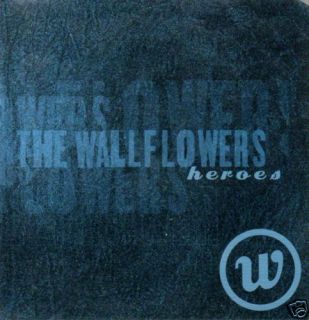 Wallflowers Heroes Jakob Dylan Promo 45 w Pic Slv