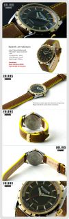 Mens Watch / 4 Types / Leatherband / Date / JAH 040