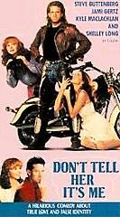  DonT Tell Her Its Me Jami Gertz Shelley Long VHS 026359021831