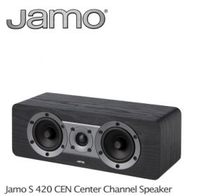 Jamo s 420 Cen Center Channel Speaker Wooden Cabinet 120 Watts