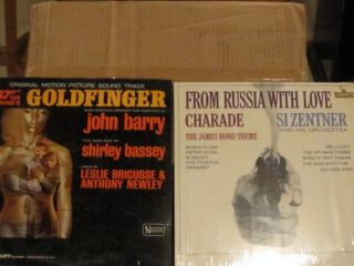 Vintage James Bond Albums Goldfinger from Russia with Love