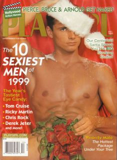 PLAYGIRL Dec 1999 JAMES VAN DER BEEK Ricky Martin CHRIS ROCK Pierce