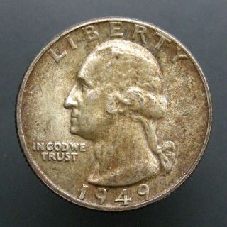 1949 Washington Quarter Choice BU