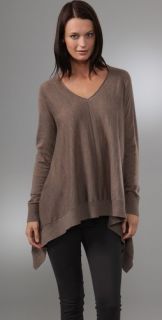 DKNY Oversized Sweater with Seam Detail