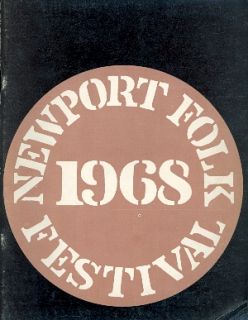 Janis Joplin 1968 Newport Folk Festival Program