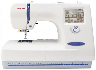 Janome Memory Craft Embroidery Machine 300E Used Twice