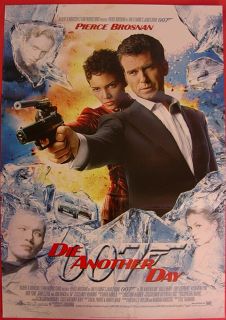 007 Die Another Day James Bond DS Movie Poster 2002