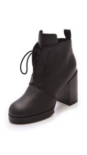 Cheap Monday Layer Lace Up Booties