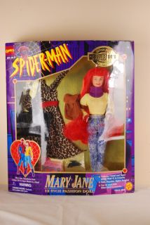 Marvel Spiderman Special Edition Mary Jane 12 Barbie Doll Figure 1995