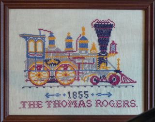 Jane Snead Samplers 477 Thomas Rogers Vintage Cross Stitch Embroidery