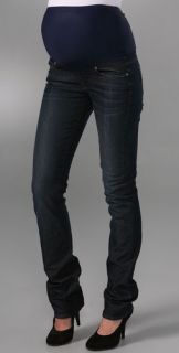 Paige Denim Blue Heights Skinny Maternity Jeans