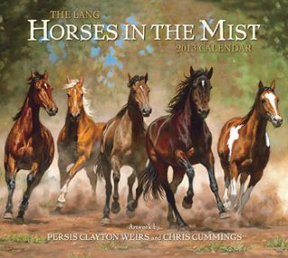 Persis Clayton WeirsHorses in The Mist 2013 Wall Calendar