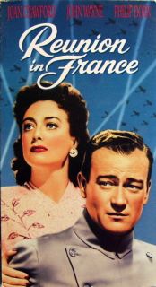John Wayne Joan Crawford 42 Reunion in France Pristine