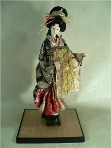 Exquisite Japanese Collectible Doll Geisha Highest Rank