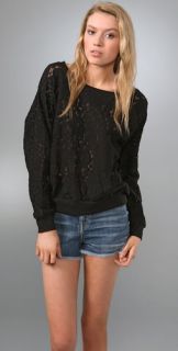 Of Two Minds Lace Sweatshirt