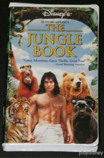 Disney The Jungle Book VHS Live Action