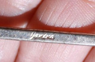 Large Modernist Sterling Silver Denmark Hair Piece by Janina