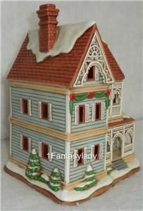 Lefton Colonial Village Springfield House 1994 Christmas Collection