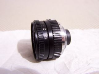 This Javelin Precision Optics CCTV 8mm F1.3 is being sold as unused