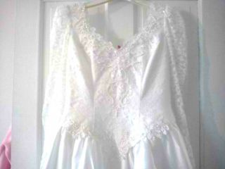 JC Penney Alfred Angelo Wedding Dress Size 10