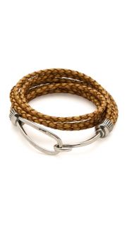 Chan Luu Braided Leather Bracelet